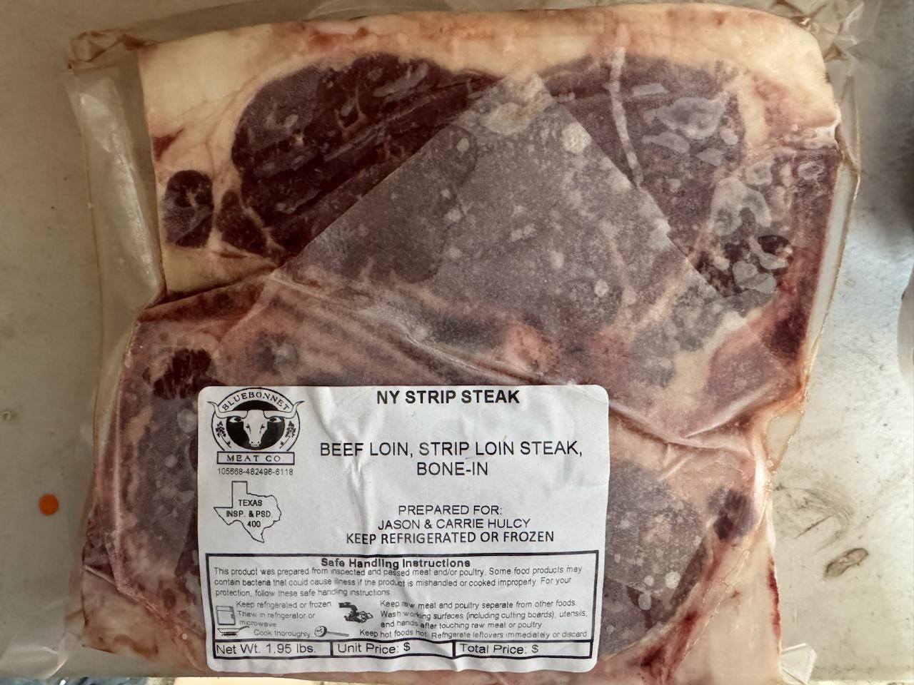 NY Strip Steak