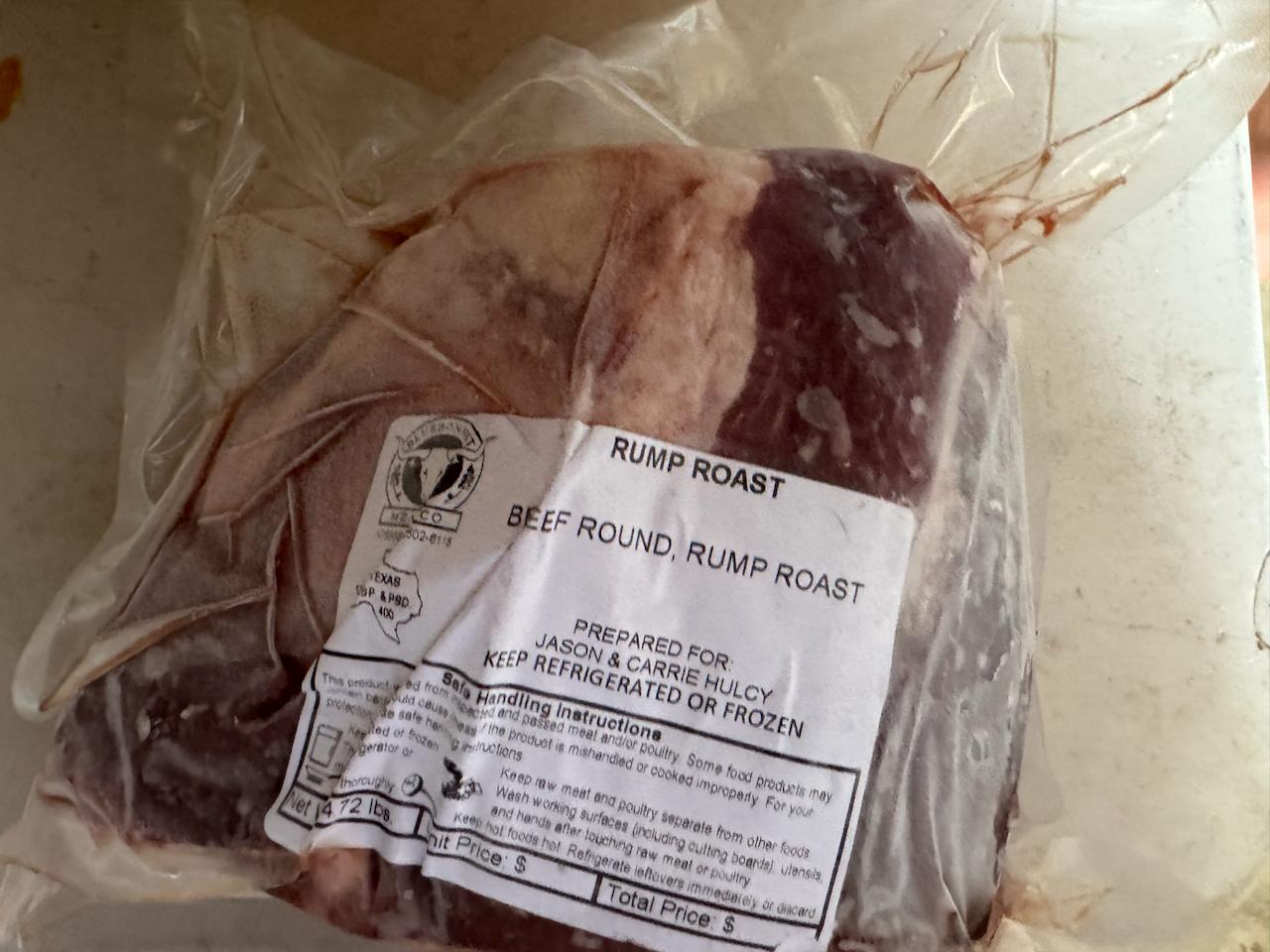 Rump Roast